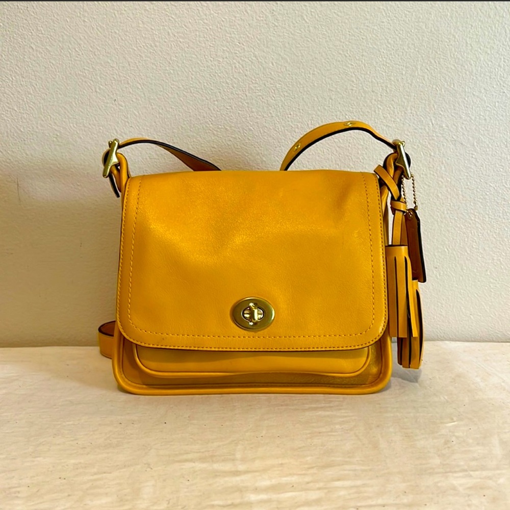 Rare Vintage Coach Reissue Rambler Crossbody or Shoulder Bag w original dust bag